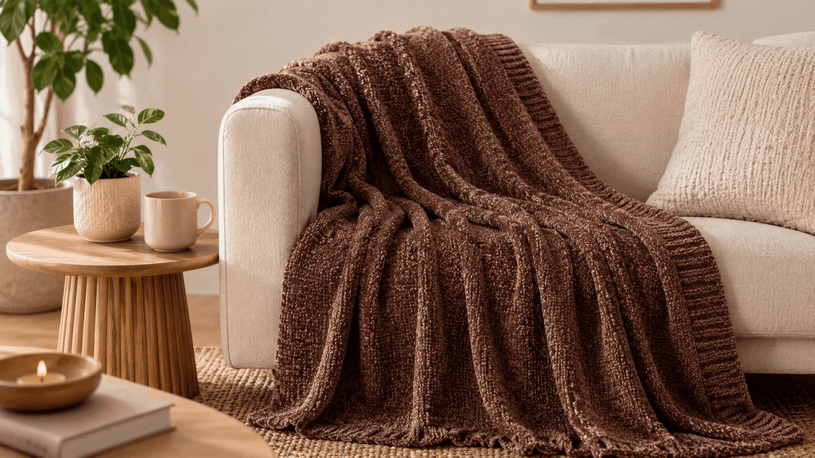This Cozy Throw Blanket From Amazon Adds Warmth Without Feeling Heavy