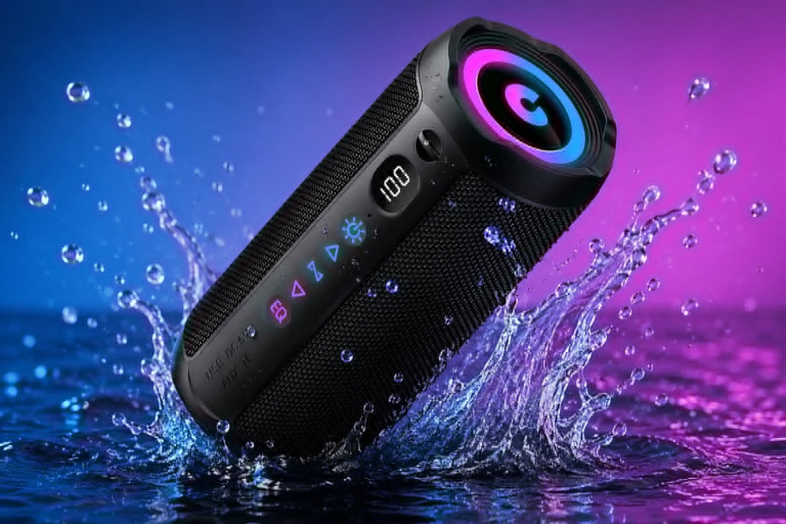 How the Coioc Portable Bluetooth Speaker Neck Ribbed Tank Performs for Everyday Use