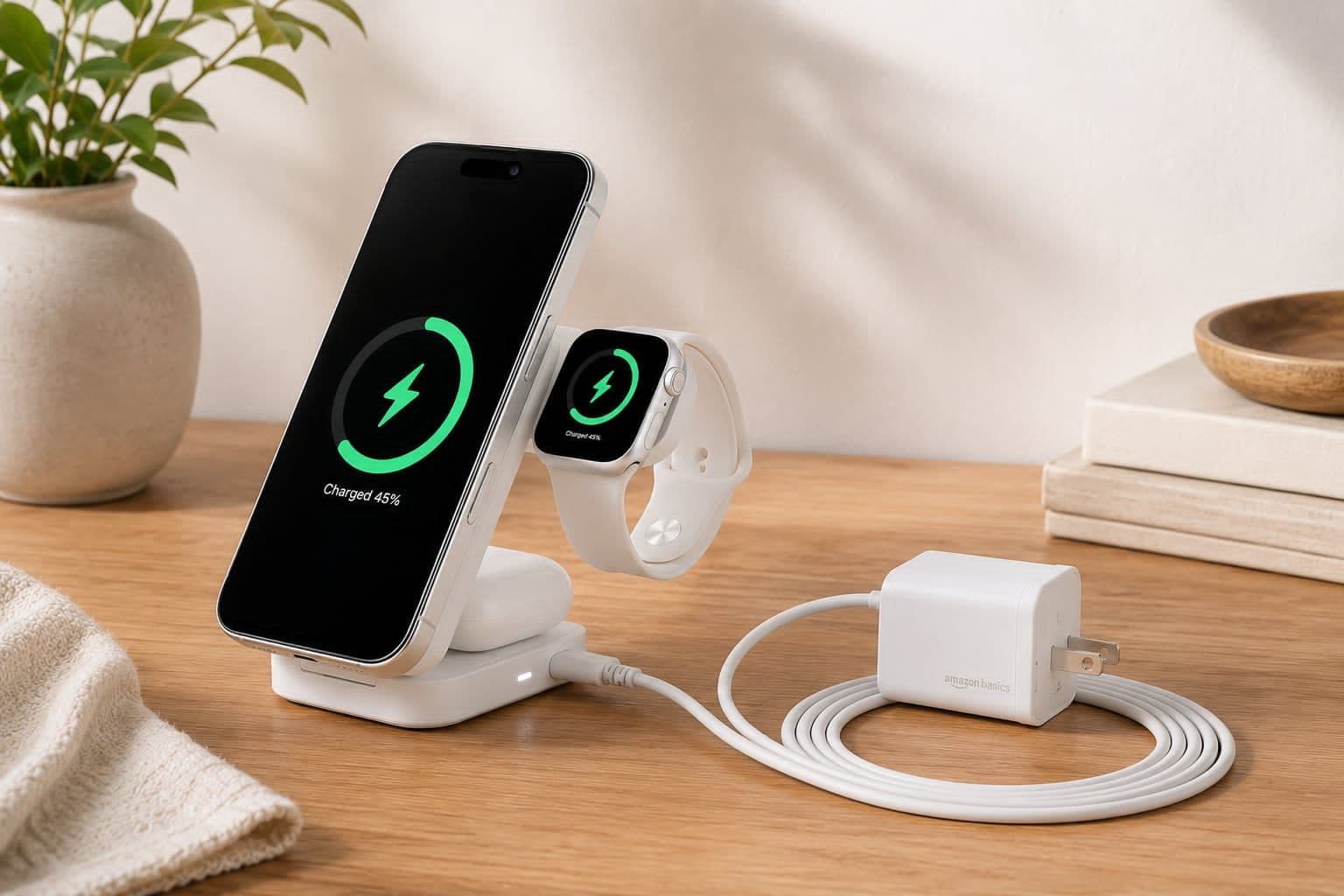 What Makes Amazon Basics MagSafe 3-in-1 Wireless Charging Station a Smart Desk Companion
