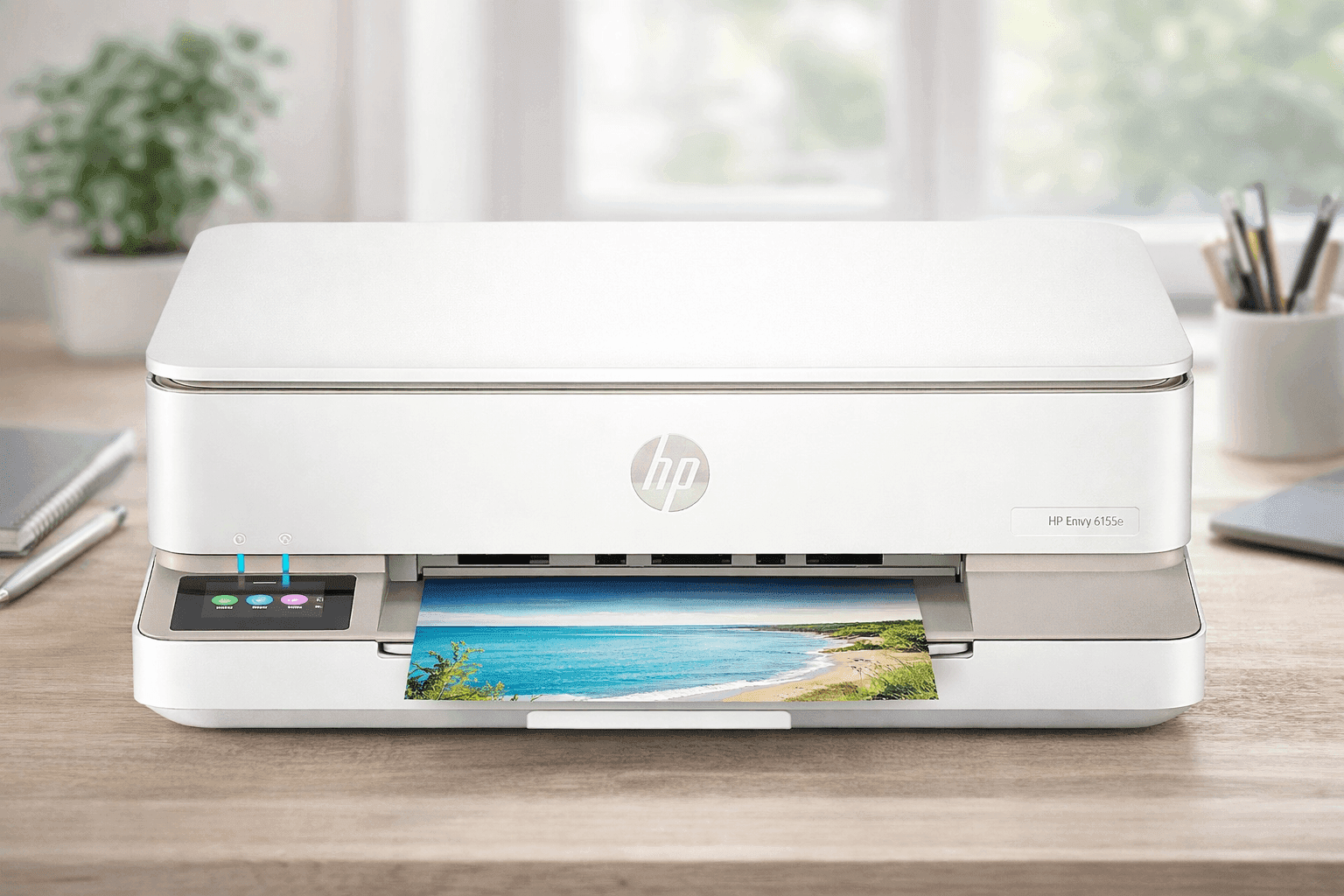 HP Envy 6155e Wireless All-in-One Color Inkjet Printer: A Practical Home Printing Solution