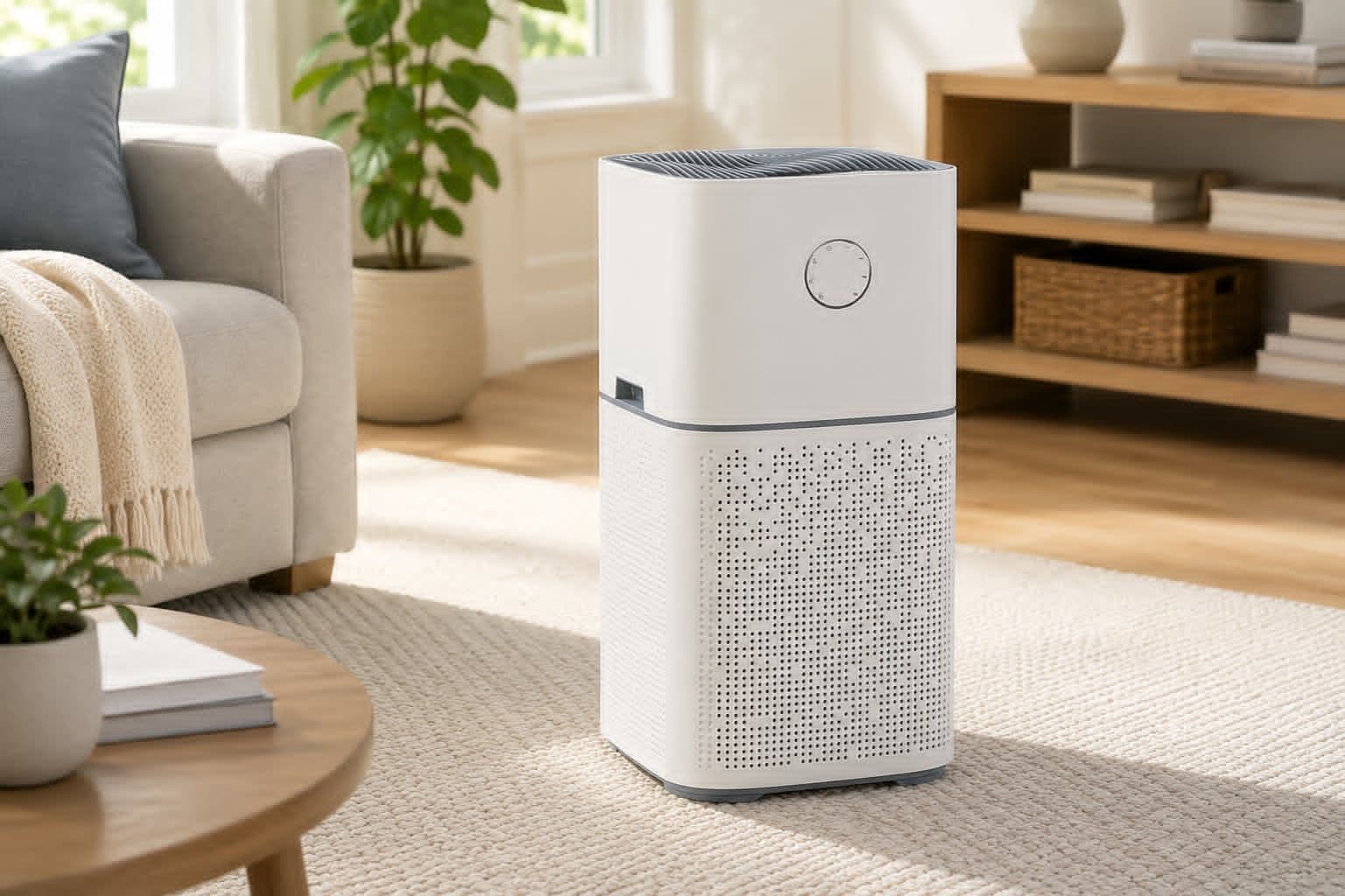 How Amazon Basics Air Purifier Helps Reduce Dust, Allergens, and Odors