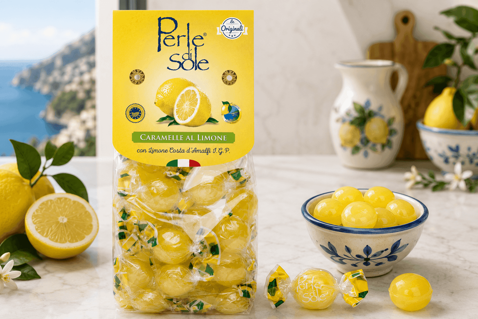 Perle di Sole Italian Lemon Drops Hard Candy Review: Authentic Amalfi Coast Citrus in Every Bite