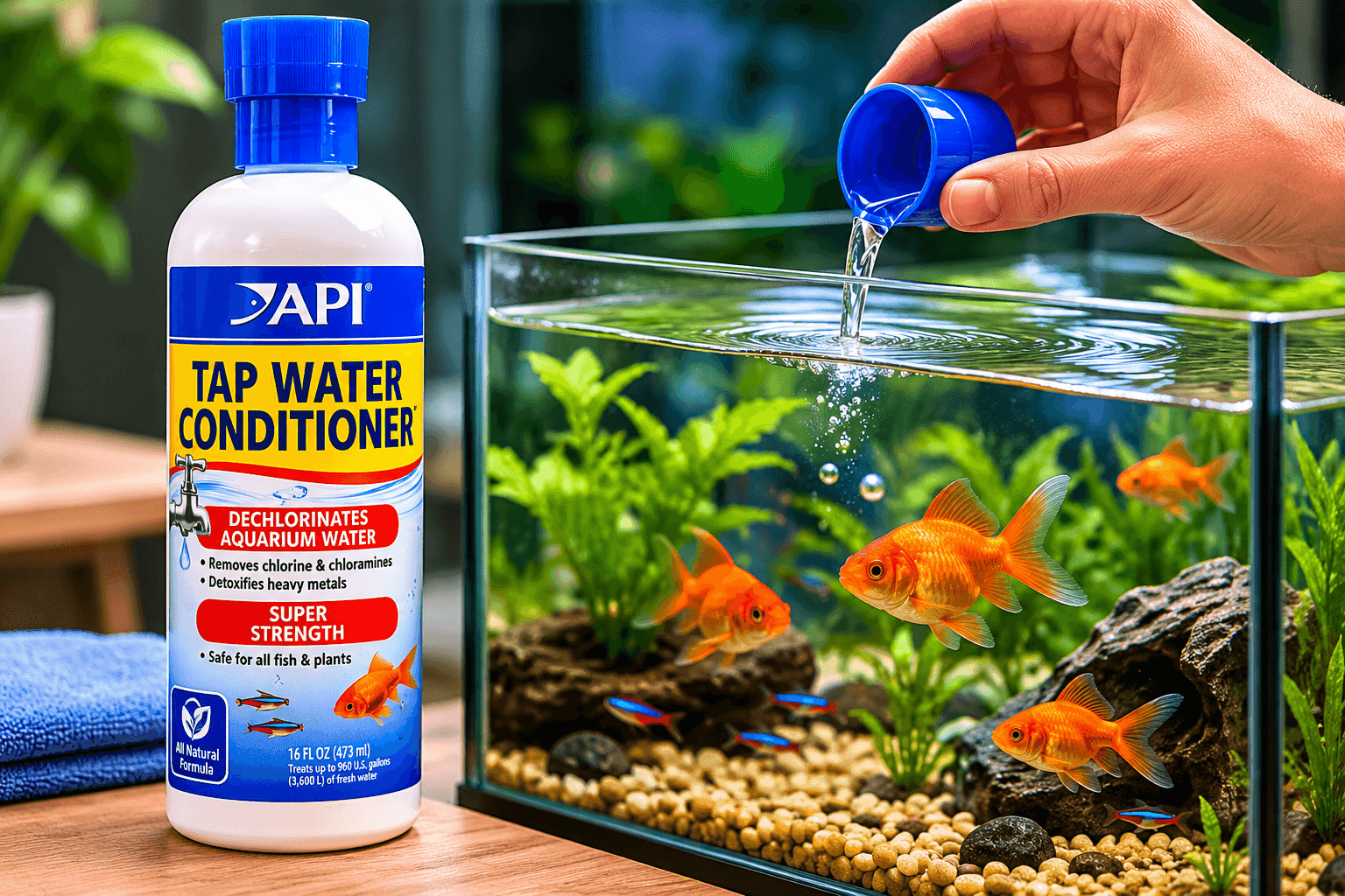 API Tap Water Conditioner: A Simple Fix for Safer Aquarium Water