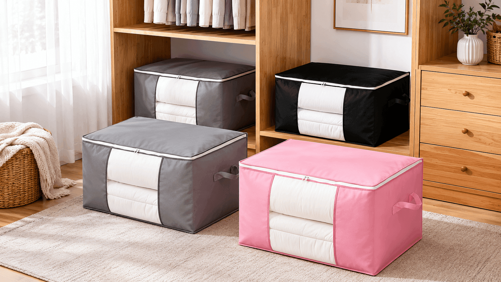Why a Large Storage Bag for Comforters and Blankets Makes Storage Easier