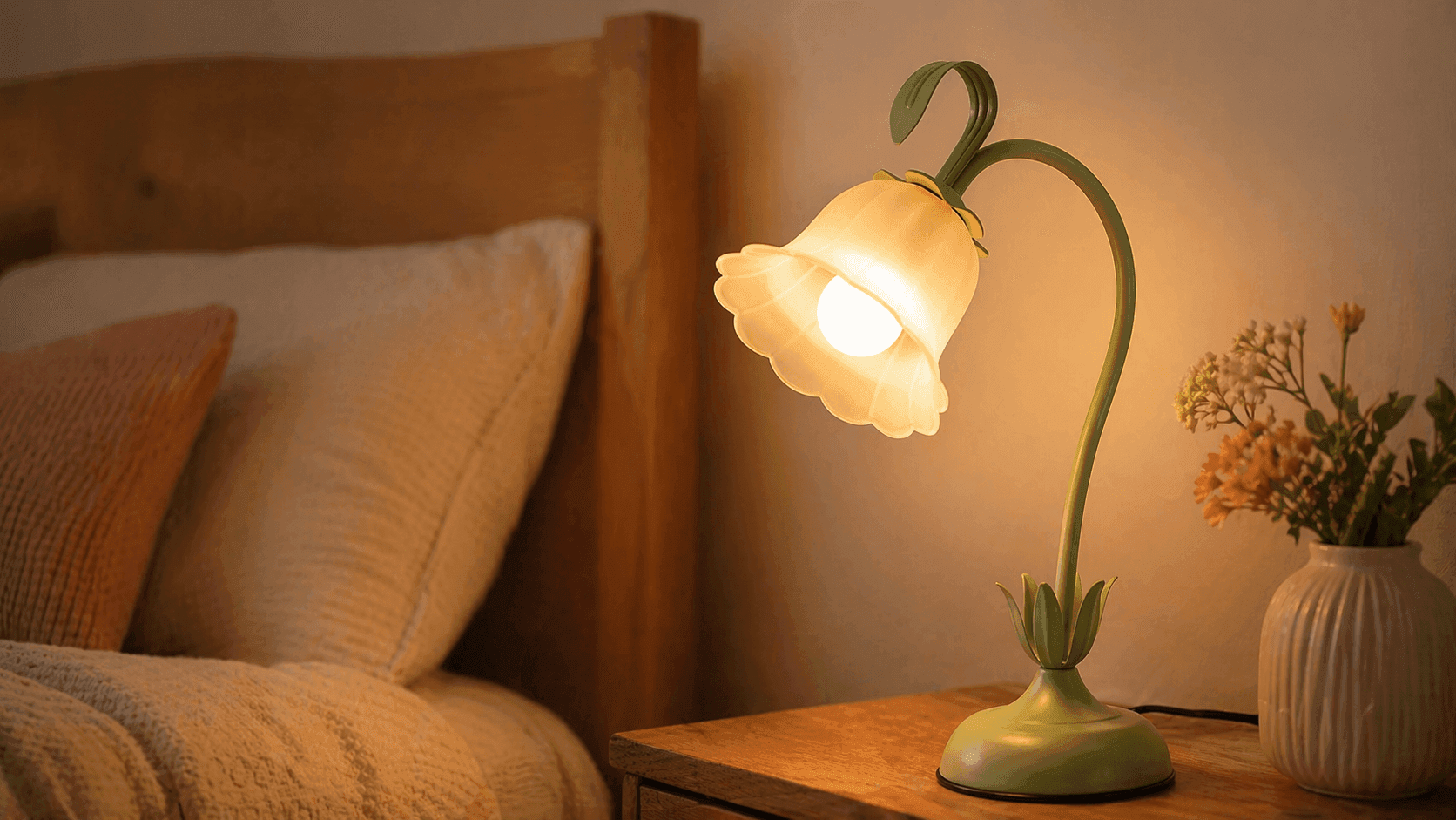 NELICOND Tulip Flower Table Lamp Review: A Cozy Glow for Any Space